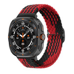Slide Buckle Nylon Braided Watch Band, For Samsung Galaxy Watch Ultra 47mm / Ultra 2025