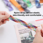 Slide Buckle Nylon Braided Watch Band, For Samsung Galaxy Watch Ultra 47mm / Ultra 2025