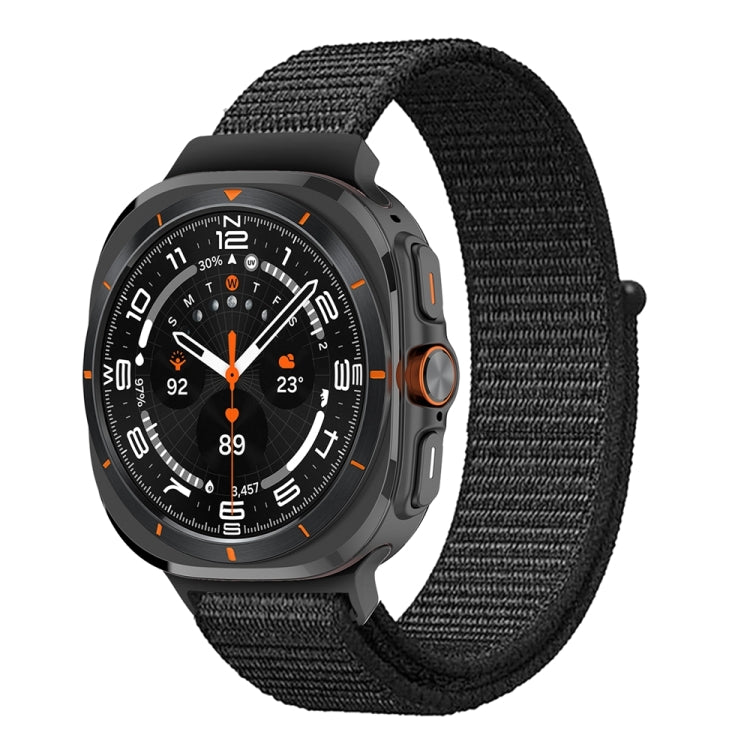 Plastic Connector Nylon Loop Watch Band, For Samsung Galaxy Watch Ultra 47mm / Ultra 2025