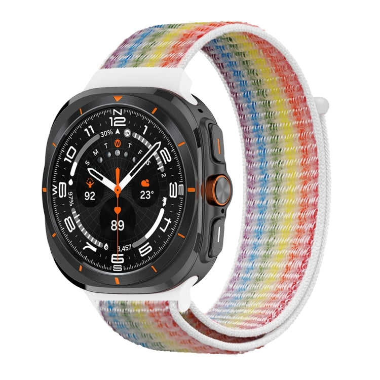 Plastic Connector Nylon Loop Watch Band, For Samsung Galaxy Watch Ultra 47mm / Ultra 2025