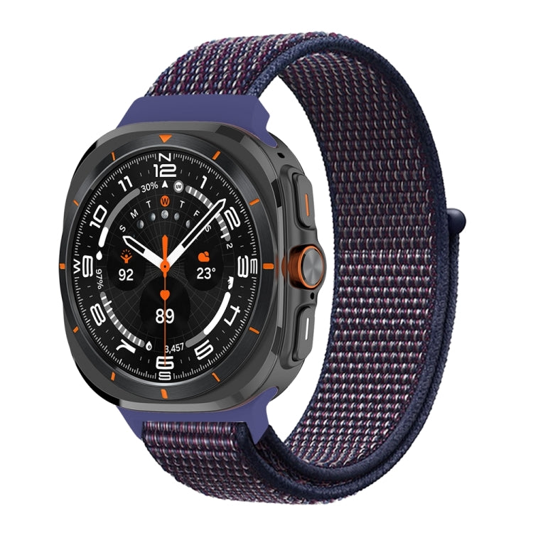 Plastic Connector Nylon Loop Watch Band, For Samsung Galaxy Watch Ultra 47mm / Ultra 2025
