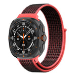 Plastic Connector Nylon Loop Watch Band, For Samsung Galaxy Watch Ultra 47mm / Ultra 2025