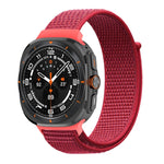 Plastic Connector Nylon Loop Watch Band, For Samsung Galaxy Watch Ultra 47mm / Ultra 2025