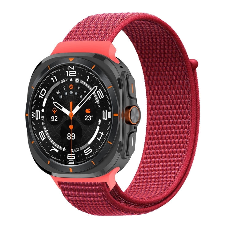 Plastic Connector Nylon Loop Watch Band, For Samsung Galaxy Watch Ultra 47mm / Ultra 2025