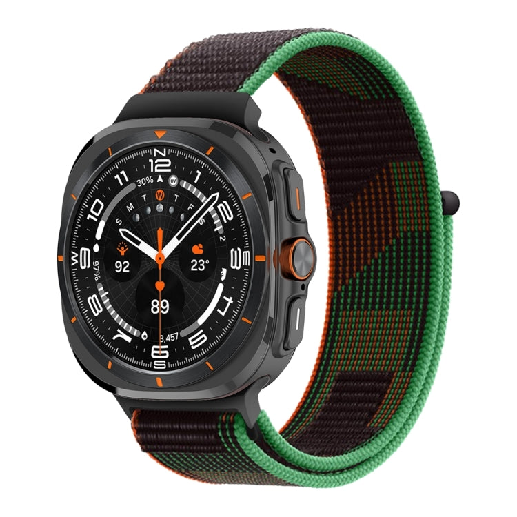 Plastic Connector Nylon Loop Watch Band, For Samsung Galaxy Watch Ultra 47mm / Ultra 2025