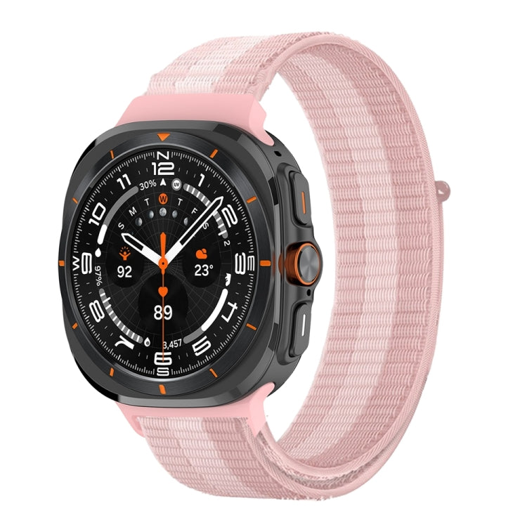 Plastic Connector Nylon Loop Watch Band, For Samsung Galaxy Watch Ultra 47mm / Ultra 2025