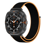 Plastic Connector Nylon Loop Watch Band, For Samsung Galaxy Watch Ultra 47mm / Ultra 2025