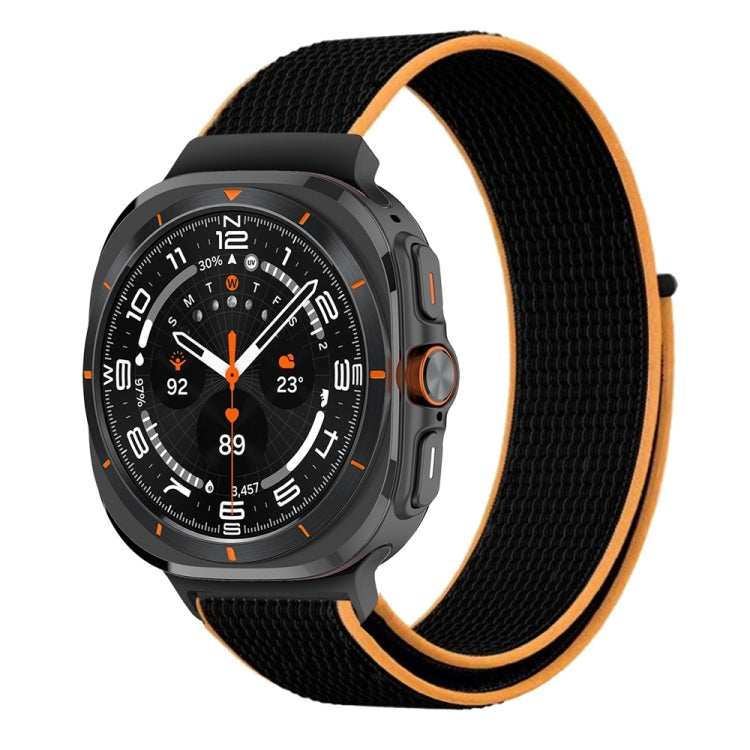 Plastic Connector Nylon Loop Watch Band, For Samsung Galaxy Watch Ultra 47mm / Ultra 2025
