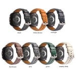 Plain Genuine Leather Watch Band, For Samsung Galaxy Watch Ultra 47mm / Ultra 2025