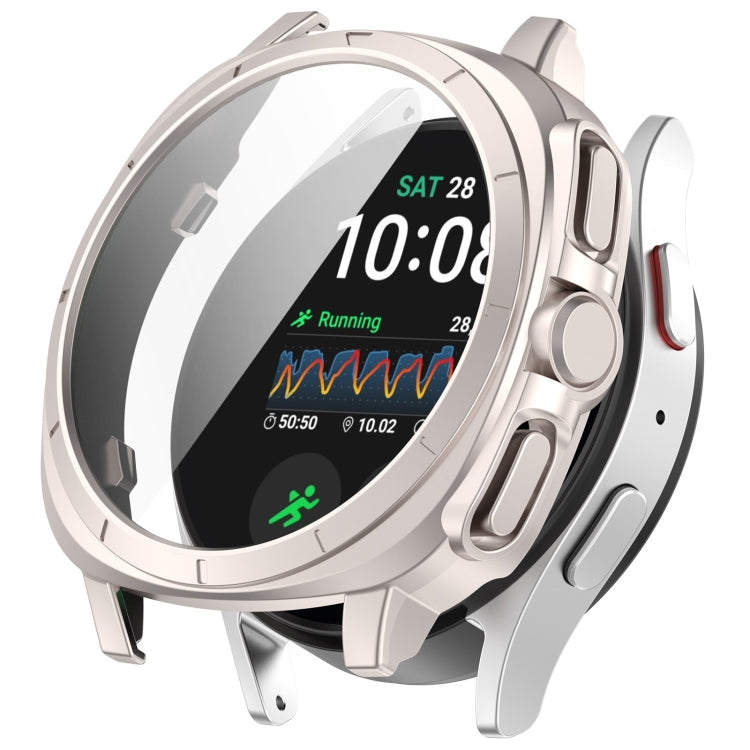 PC + Tempered Film Integrated Watch Protective Case, For Sansung Galaxy Watch 7 44mm