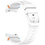 Official Solid Color Stitched Silicone Watch Band, For Samsung Galaxy Watch 7 40 / 44mm