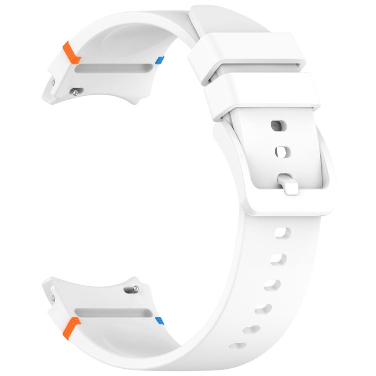 Official Solid Color Stitched Silicone Watch Band, For Samsung Galaxy Watch 7 40 / 44mm