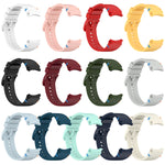 Official Solid Color Stitched Silicone Watch Band, For Samsung Galaxy Watch 7 40 / 44mm
