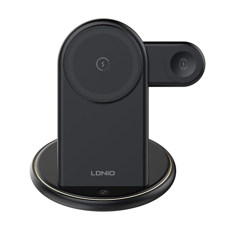 شاحن لاسلكي LDNIO WL02 25.5 واط 5 في 1 MagSafe مع كابل تايب-سي 30 سم