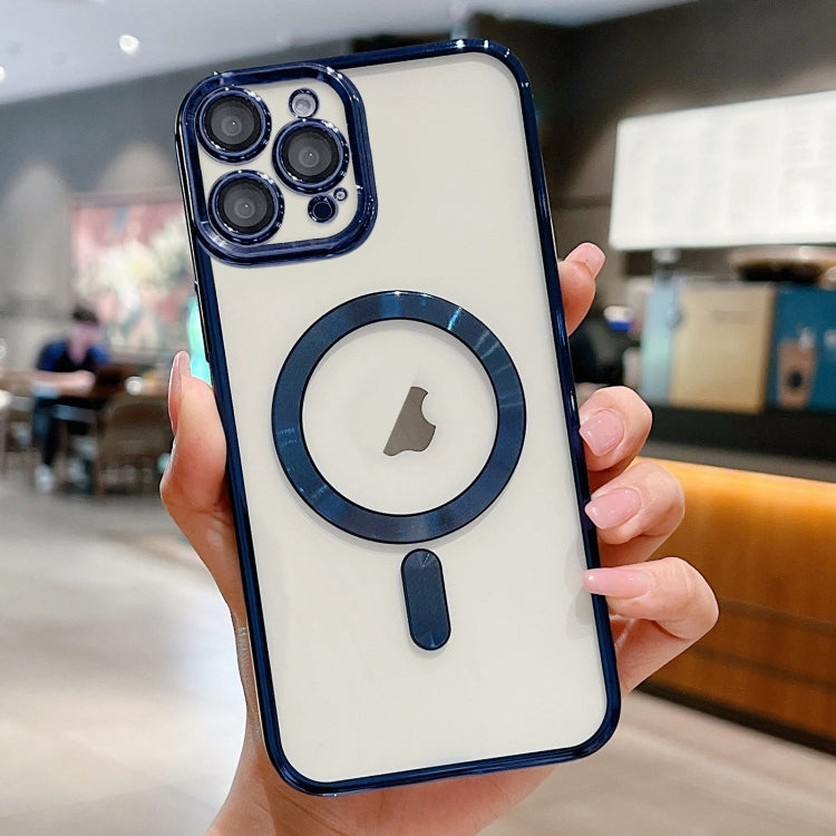غطاء هاتف مطلي بالكهرباء مع MagSafe، لهواتف iPhone 15، iPhone 14 Plus، iPhone 14، iPhone 14 Pro، iPhone 14 Pro Max، iPhone 13 Pro Max
