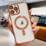 غطاء هاتف ماجسيف مطلي بالكهرباء، لهواتف iPhone 16 Pro، iPhone 16 Plus، iPhone 16، iPhone 15 Pro Max، iPhone 15 Pro، iPhone 15 Plus
