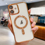 غطاء هاتف ماجسيف مطلي بالكهرباء، لهواتف iPhone 16 Pro، iPhone 16 Plus، iPhone 16، iPhone 15 Pro Max، iPhone 15 Pro، iPhone 15 Plus