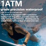 G45 2.01 inch Screen Silicone Strap 10m Waterproof Smart Watch, Support Flashlight / Bluetooth Call / HRV