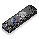 مسجل صوت ذكي مزود بميكروفون مزدوج متعدد الاتجاهات مع تقليل الضوضاء، 32GB، 64GB