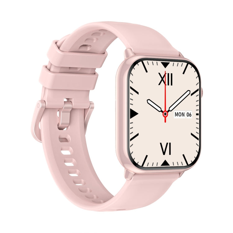 Montre connectée HD15 avec bracelet en silicone de 1,75 pouce, étanche IP68, avec rappel d'activité et suivi du sommeil