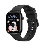 Montre connectée HD15 avec bracelet en silicone de 1,75 pouce, étanche IP68, avec rappel d'activité et suivi du sommeil