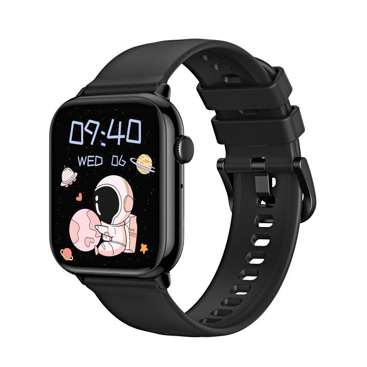 Montre connectée HD15 avec bracelet en silicone de 1,75 pouce, étanche IP68, avec rappel d'activité et suivi du sommeil