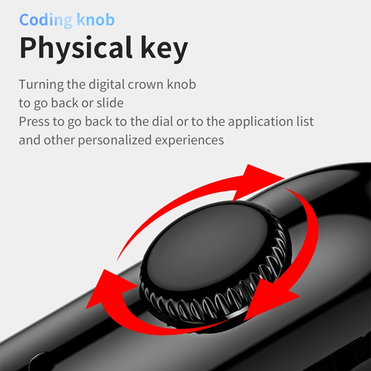 Montre connectée HD15 avec bracelet en silicone de 1,75 pouce, étanche IP68, avec rappel d'activité et suivi du sommeil
