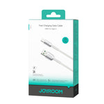 JOYROOM S-A51 سلسلة Cutting-Edge، كابل شحن سريع 3A، الطول: 1.2 متر، كابل USB-A إلى Type-C، كابل USB-A إلى 8 دبابيس، كابل Type-C إلى Type-C، كابل Type-C إلى 8 دبابيس