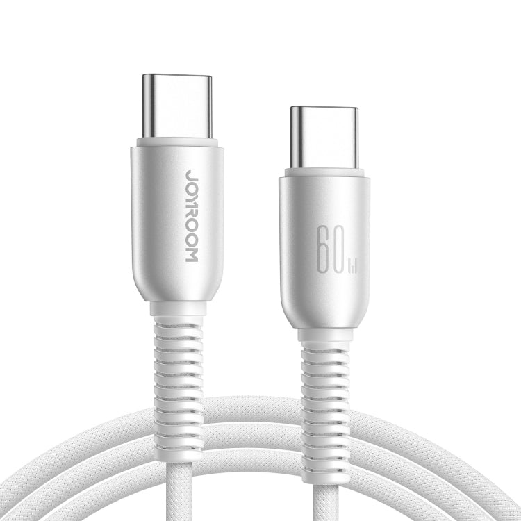 JOYROOM S-A51 سلسلة Cutting-Edge، كابل شحن سريع 3A، الطول: 1.2 متر، كابل USB-A إلى Type-C، كابل USB-A إلى 8 دبابيس، كابل Type-C إلى Type-C، كابل Type-C إلى 8 دبابيس