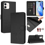 Smile Embossing RFID Leather Phone Case, For iPhone 11 Pro Max, For iPhone 11, For iPhone 11 Pro, For iPod Touch 7 / 6 / 5, For iPhone X / XS, For iPhone XR, For iPhone XS Max, For iPhone 8 Plus / 7 Plus