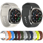Wavy Texture Silicone Watch Band, For Samsung Galaxy Watch Ultra 47mm / Ultra 2025