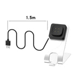 Rotatable Smart Watch Fast Charger Metal Dock Charger Holder, For Google Pixel Watch 3 41 / 45mm