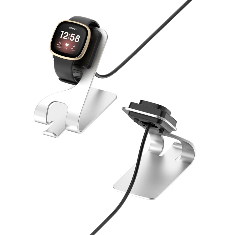 Rotatable Smart Watch Fast Charger Metal Dock Charger Holder, For Google Pixel Watch 3 41 / 45mm