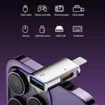 محول OTG من 8 دبابيس إلى USB، USB-C / تايب-سي، 8 دبابيس إلى USB، تايب-سي