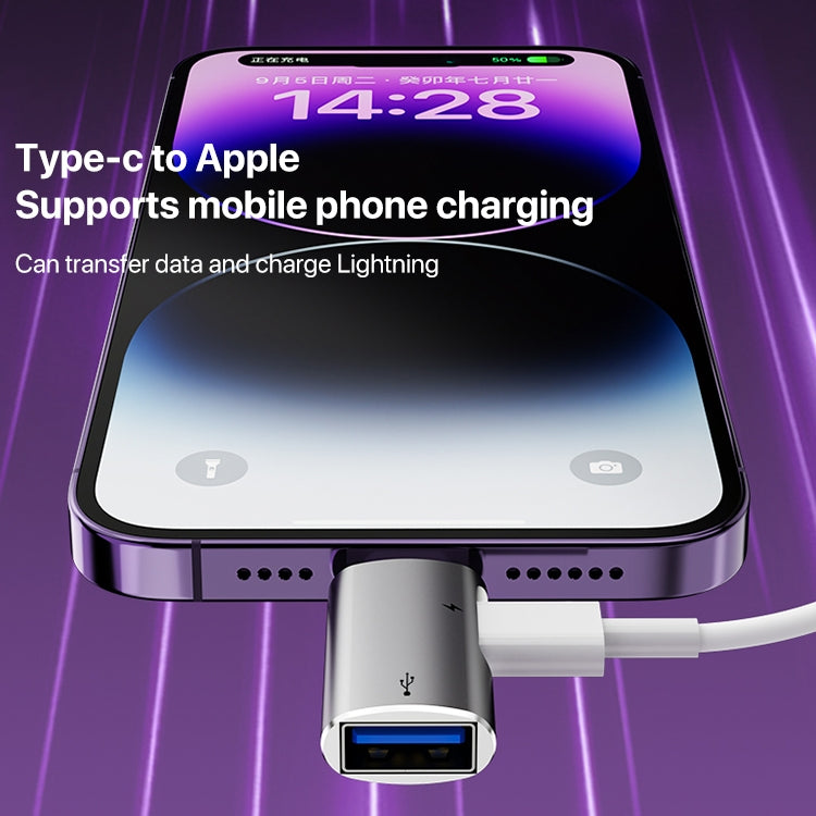محول OTG من 8 دبابيس إلى USB، USB-C / تايب-سي، 8 دبابيس إلى USB، تايب-سي