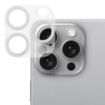 Glitter Ring Tempered Glass Camera Lens Film, For iPhone 17, For iPhone 16 Pro / 16 Pro Max, For iPhone 16 / 16 Plus