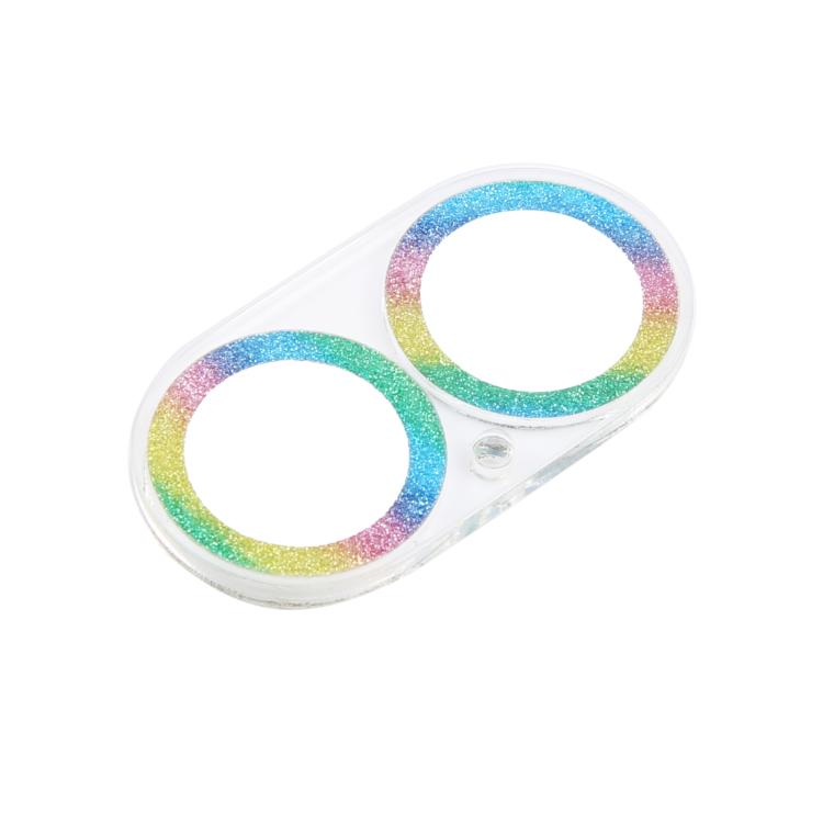 Glitter Ring Tempered Glass Camera Lens Film, For iPhone 17, For iPhone 16 Pro / 16 Pro Max, For iPhone 16 / 16 Plus