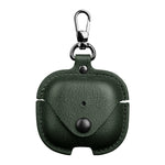 Business Leather Earphone Protective Case with Hook, For AirPods Pro 3, For AirPods 4