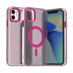 غطاء هاتف هجين من PC وTPU مع ماجسيف بنكهة الحلوى، لأيفون 12، لأيفون 11 برو ماكس، لأيفون 11، لأيفون 11 برو