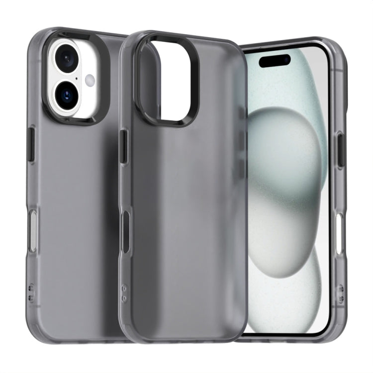 Candy PC Hybrid TPU Shockproof Phone Case, For iPhone 16 Plus, For iPhone 16, For iPhone 15 Pro Max, For iPhone 15 Pro, For iPhone 15 Plus, For iPhone 15