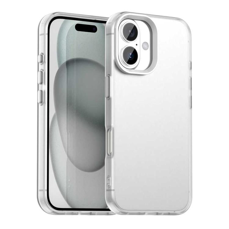 Candy PC Hybrid TPU Shockproof Phone Case, For iPhone 17 Pro Max, For iPhone 17 Pro, For iPhone 17, For iPhone Air, For iPhone 16 Pro Max, For iPhone 16 Pro