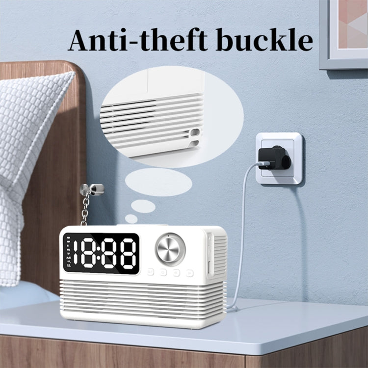 BT509 LED Bluetooth 5.3 Speaker Alarm Clock Music Display Radio