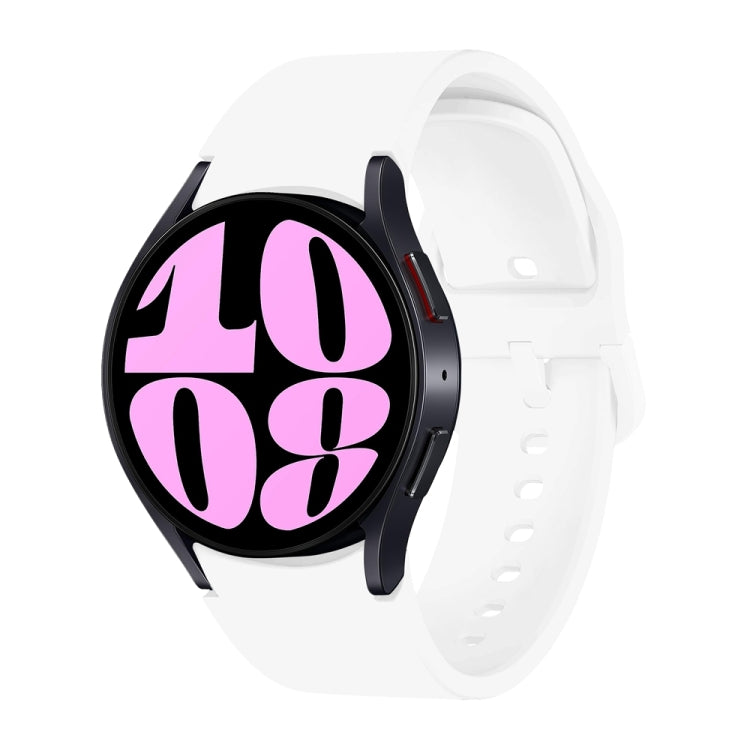 Button Style Quick Release Silicone Watch Band, For Samsung Galaxy Watch 7 / 6