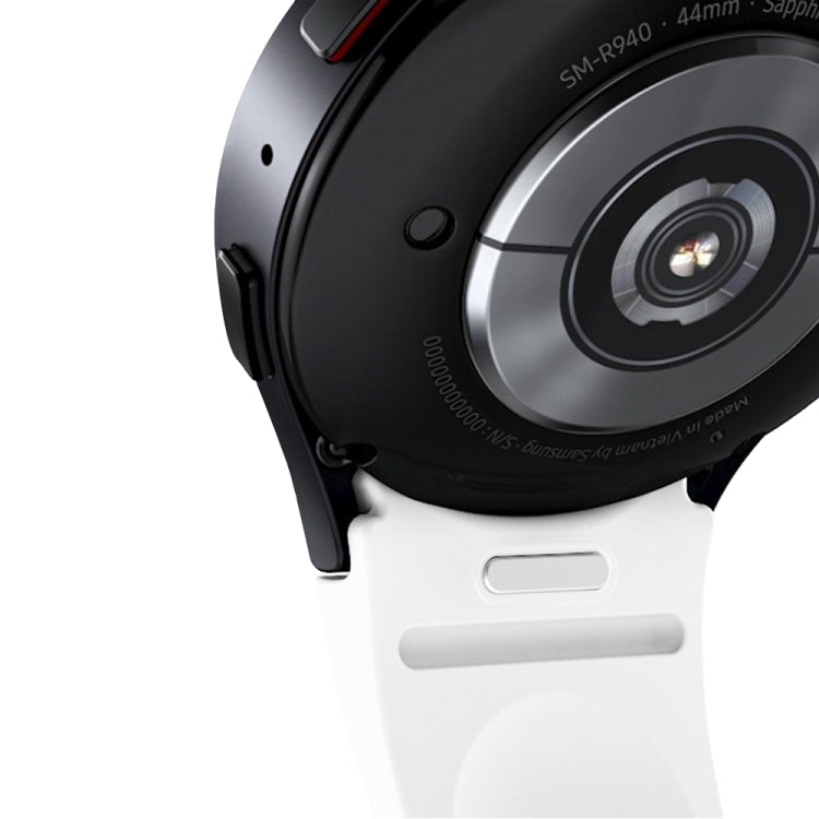 Button Style Quick Release Silicone Watch Band, For Samsung Galaxy Watch 7 / 6