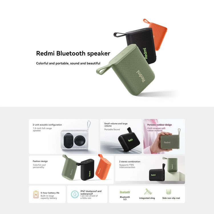 Xiaomi Redmi IP67 Waterproof Portable Bluetooth Speaker