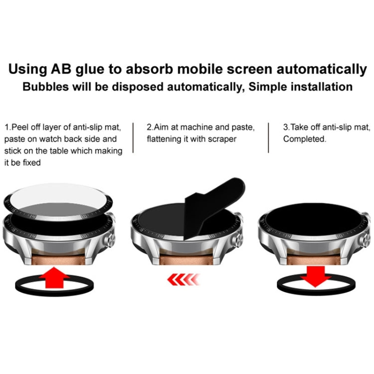 imak Plexiglass HD Watch Protective Film, For Google Pixel Watch 4 45mm, For Google Pixel Watch 4 41mm, For Google Pixel Watch 3 45mm, For Google Pixel Watch 3 41mm