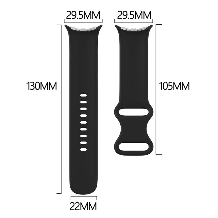 Official Silicone Watch Band, For Google Pixel Watch 4 / Watch 3 45mm, For Google Pixel Watch 4 / 3 / 2 / 1 41mm