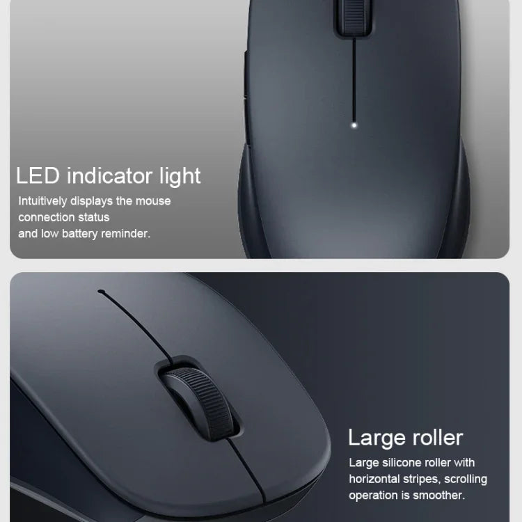 Original Xiaomi XMSMSB01YM 1200DPI Bluetooth Dual Mode Wireless Mouse 2, XMSMSB01YM