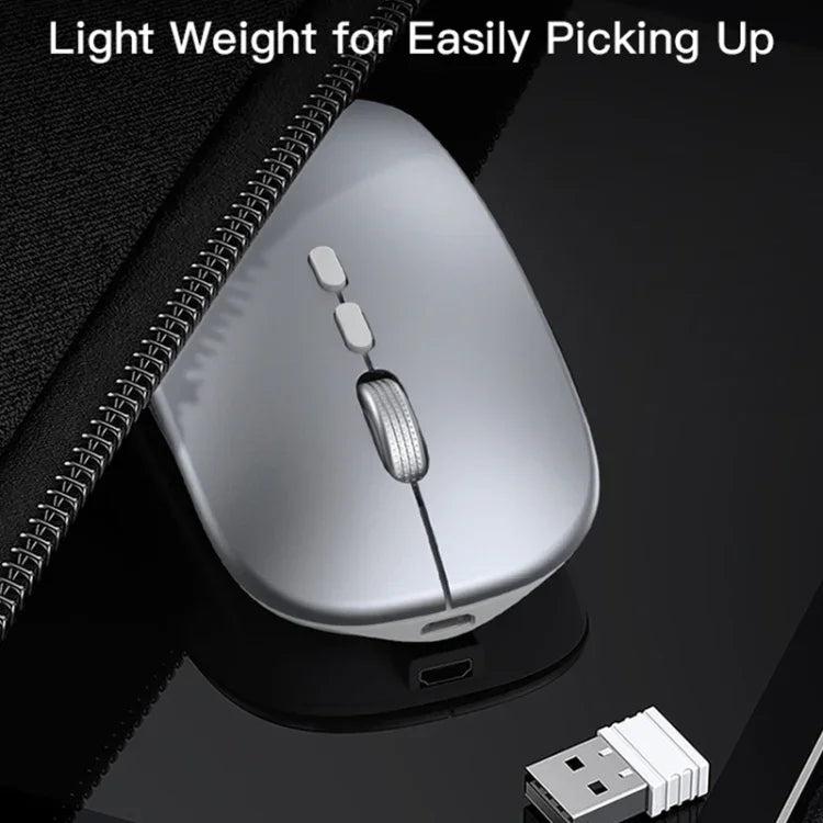 Yesido KB15 Slim 2.4G Rechargeable Wireless Optical Mouse, KB15