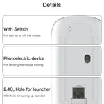 Yesido KB15 Slim 2.4G Rechargeable Wireless Optical Mouse, KB15